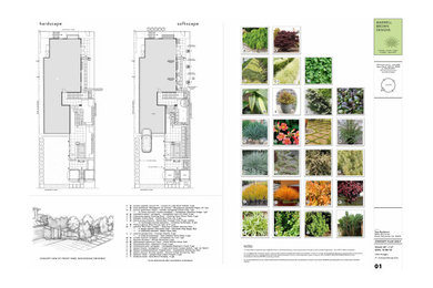 Planting Plan with Color Thumbnails
