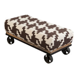 Surya Furniture- (FL-1170) - Footstools And Ottomans
