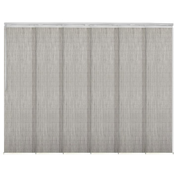 Arias 6-Panel Track Extendable Vertical Blinds 98-130"W