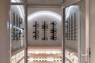 Trendy wine cellar photo