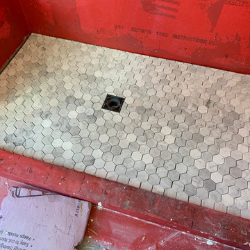 SHOWER FLOOR COMPLETE