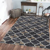 Iseo Rug Contemporary 3793, Gray, 5'3"x7'3"