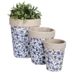 Traditional Outdoor Pots And Planters by Parpadi