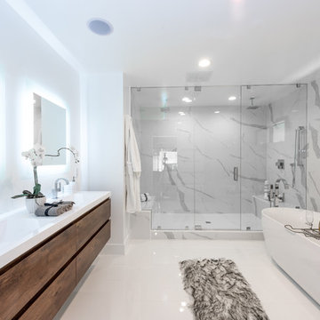Contemporary Master Bath | Wrightwood Residence | Studio City, CA