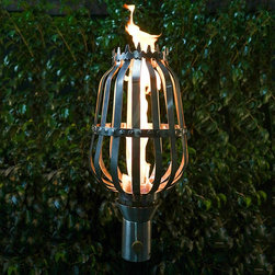 Citadel Stainless Steel Tiki Torch Kit - Outdoor Torches