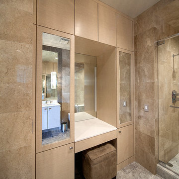Her Make-up Area Master Bath