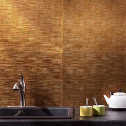 Fasade Ripple, Muted Gold - Home Decor