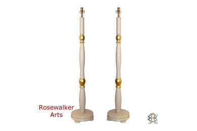 Rosewalker Arts Floor and Table Lamps