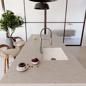 Silestone Urban Crush Concrete Pulse
