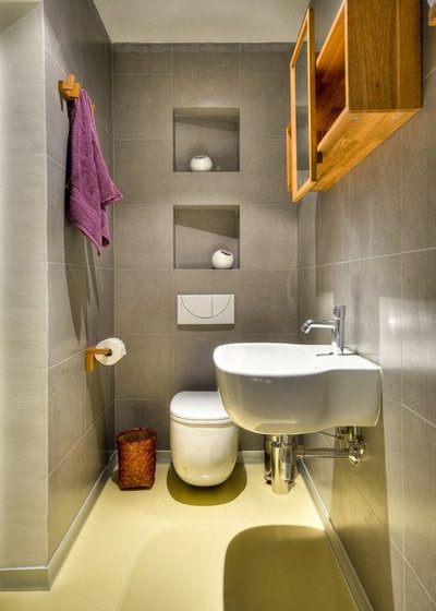 Современный Ванная комната urban living