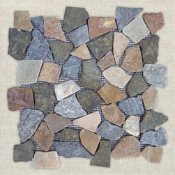 NUSA - Unity | 12" x 12" | Mixed Mosaic - Mosaic Tile