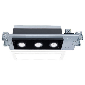 WAC Lighting MT-4315T-935-WTBK Silo Multiples - 23.19" 42W 3500K 3 LED New Const