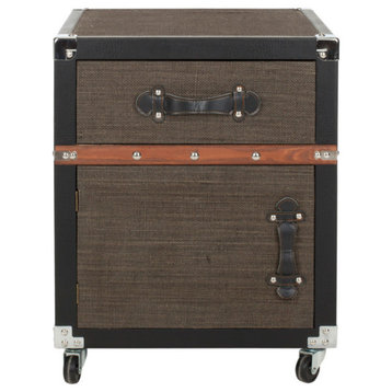 Louisa Rolling Chest/Black, Brown