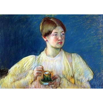 Mary Cassatt The Cup of Tea, 18"x27" Wall Decal