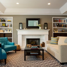 fireplace mantel