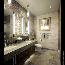 Contemporary bathrooms