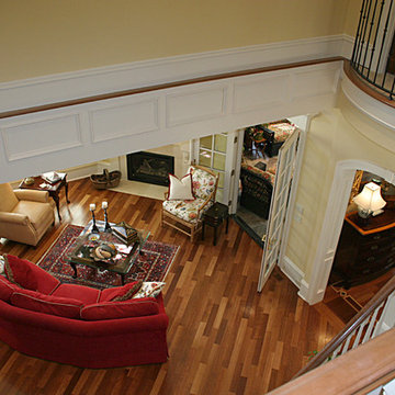 View to keeping room from rear stairway