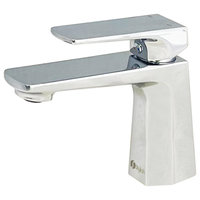 STYLISH Single Handle Bathroom Faucet - Polished Chrome