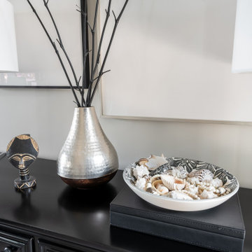 Front entrance tablescape