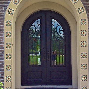Mediterranean Iron Doors