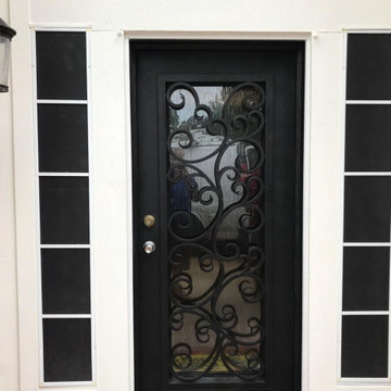 Wrought Iron Front Doors