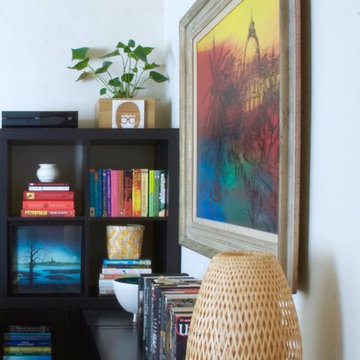 California Mid-Century Bungalow Living Room