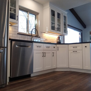 High Contrast Blast Kitchen Remodel