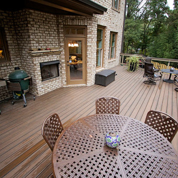 Trex low maintenance watertight deck