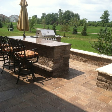 Bar and Grill with Fire Features