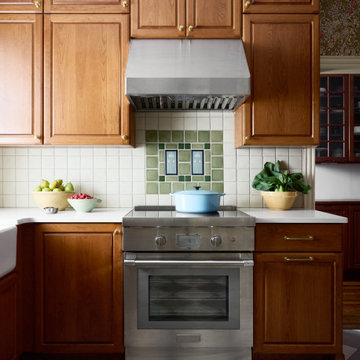 Airy Craftsman Kitchen