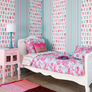 Papel pintado a rayas