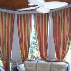 Drapery panels - Outdoor Decor