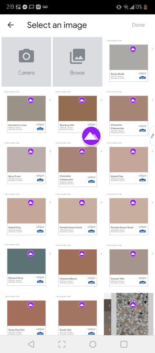 Terrazzo floors which paint color matches best for walls