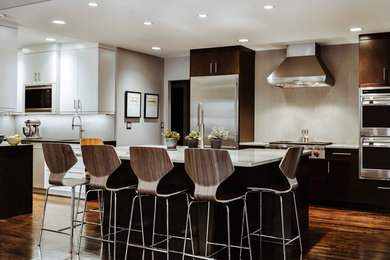 Trendy home design photo in Kansas City