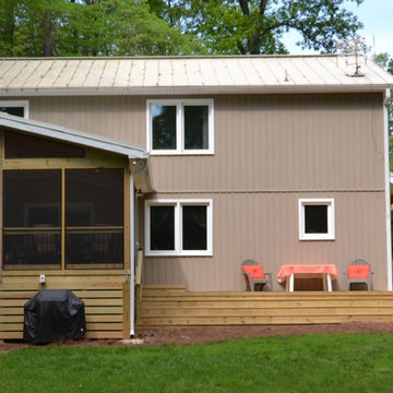Durham Wood Deck and Screened-In Porch