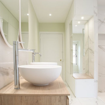Rénovation Complète d'une Salle de Bain Élégante