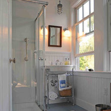 Bathroom- gray floor