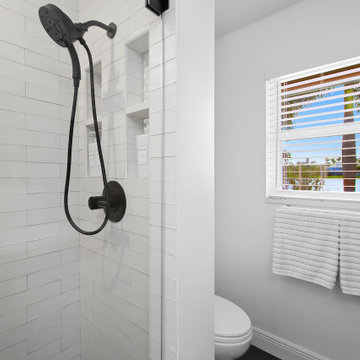 Mid Century Guest Bath