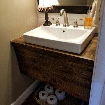 Hoover Farmhouse Style Half Bath