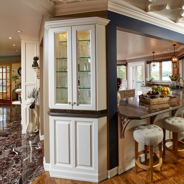 Plymouth, MN Kitchen Remodel by Sawhill designer Sarah Maly, CKD