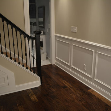 Wainscot Paneling with Light splashing