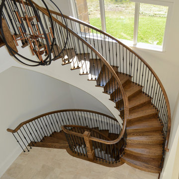 Project #34 | Elegant European Iron & Wood Staircase