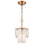 ELK HOME - ELK HOME D4666 Curiosity 1-Light Chandelier - ELK HOME D4666 Curiosity 1-Light Chandelier. Item Collection: Curiosity. Item Style: Transitional. Item Finish: Aged Brass, White, Clear Glass, White, Clear Glass. Primary Color: Gold. Item Materials: Glass, Metal. Dimension(in): 9(W) x 9(Depth) x 15(H) x 9(Dia). Bulb: (1)60W A19 E26 Medium Base(Not Included), Dimmable. Voltage: 120. Switch Type: Hardwired. Backplate Canopy Dimensions(in): 5x5x1. Min/Max Overall Height(in): 15/53. Shade Glass Description: White andClear Glass. Shade Glass Finish: White and Clear. Shade Glass Materials: Glass. Cord Color: Clear(Shade Height). Cord Length: 72(Shade Height). Chain Length: 36(Shade Height). Safety Rating: UL/CUL.