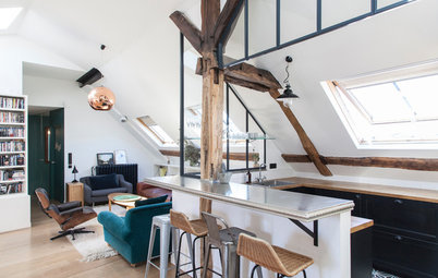 Visite Privée : Esprit loft sous les toits de Paris