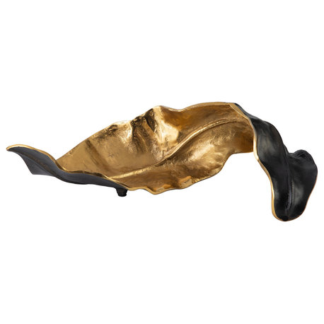 Melinda Black/Gold Finish Sculpture