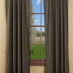 Kettle Grove Plaid Panel Bedroom Curtains, Set of 2 - Curtains