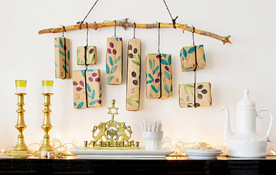 DIY: Create a Nature-Inspired Hanging Calendar for Hanukkah