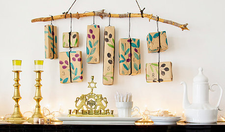 DIY: Create a Nature-Inspired Hanging Calendar for Hanukkah