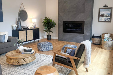 Example of a living room design in Toronto
