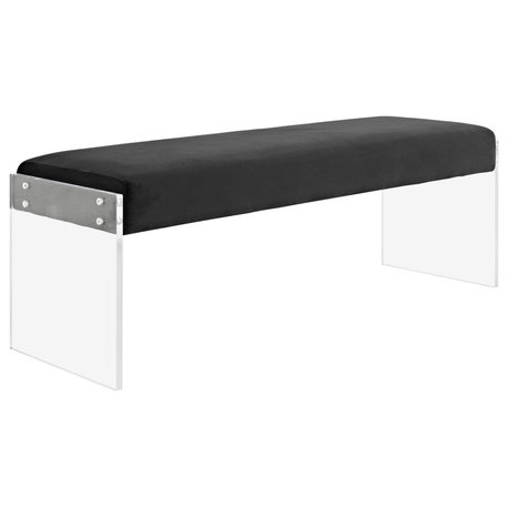 Roam Performance Velvet Bench - Seamless Transition Opulent Feel Stain-Resista